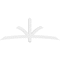 Ekena Millwork Davenport Architectural Grade PVC Gable Bracket, 84"W x 31 1/2"H x 2"D x 4"F, 9/12 Pitch GBP084X32X0204DAV00 - alternate 5